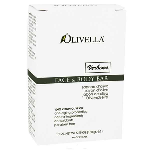 Olivella Face and Body Bar Verbena - 5.29 oz