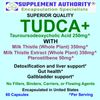 Tudca Capsules with Milk Thistle, Milk Thistle Extract & Pterostilbene NEW!