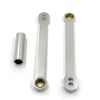 HTTMT MT008-SR Silver Lowering Link Compatible with 2003-2006 Cbr 600Rr Cbr600Rr 2004-2007 Cbr1000Rr
