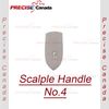 PC 100 Scalpel Blades # 20 with Free Handle # 4