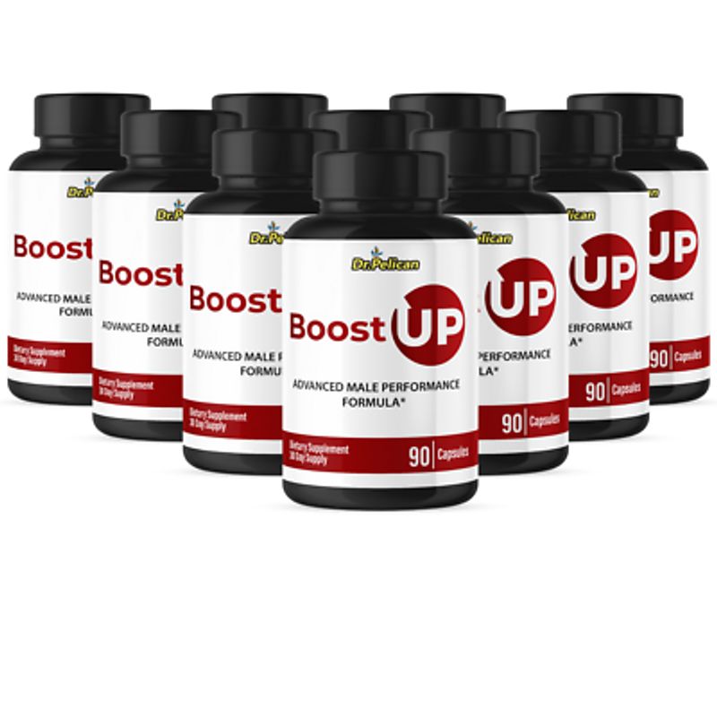 Boost Up- Bodybuilding & Men's Health Support- 10 Bottles- 900 Capsules ...