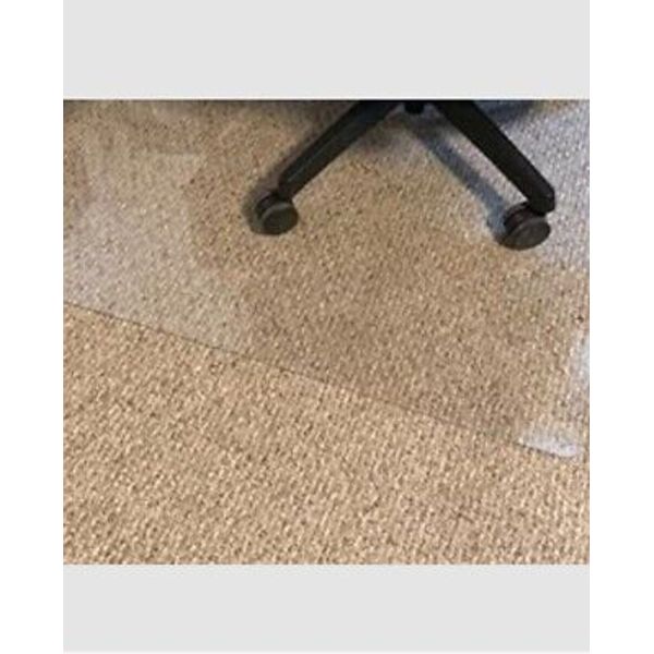 Desk Chair Mat  36" X 48" Transparent Polycarbonate Mat, Hardwood Low Pile Floor