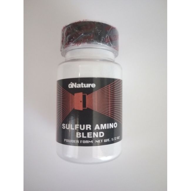 d'NATURE SULFUR AMINO BLEND 1/2 oz bottle One half ounce