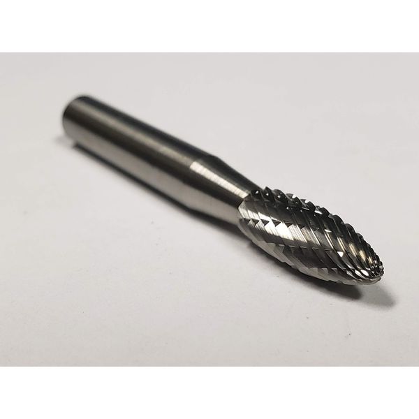 Alfa Tools B71271D Sh-1 Carbide Burr Flame Double Cut