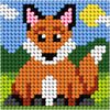 Orchidea Needlepoint Kit: My First Embroidery: Mini: Fox