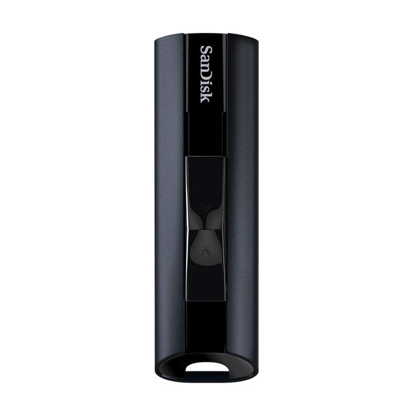 SanDisk 256GB Extreme PRO USB 3.2 Solid State Flash Drive, USB stick, up to 420 MB/s read speeds, up to 380 MB/s write, Password protection, RescuePRO data recovery software, Durable casing, Black