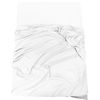 Utopia Bedding Flat Sheet Double - Easy Care Soft Brushed Polyester-Microfiber Fabric - Wrinkle, Shrinkage, and Fade Resistant – White