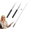 AOOHA Presentation Finger Pointer,2PCS Retractable Pointing Stick Small and Retractable Finger Pointer Stick for Presentations Teaching Lecture Office(Black)