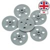 35mm Hawkeng Plasterboard/Rigid Insulation Fixing Washers, Nylon 6, non rust