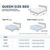 Bedsure Queen Comforter Set - Dark Grey Comforter Queen Size, Soft Bedding fo...