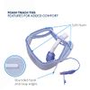TIDI Posey Foam Trach Tie – Medium – 1 Package of 12 Ties – Tracheostomy Tube Holder – Home Care (8197M)
