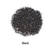 200 Pcs 2.5mm Copper Nano Rings Micro Links Rings Hair Beads for Hair Extensions Feather Extension (Black)