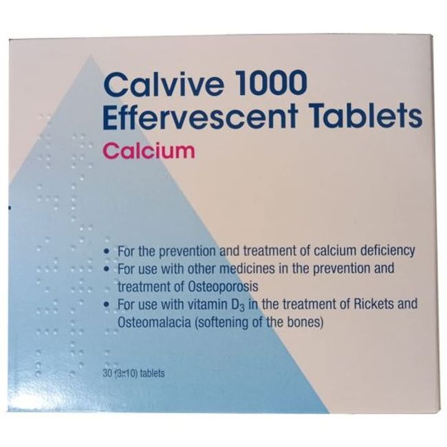 Calvive Effervescent Tabs 1000mg