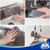 MR.SIGA Efficient Double Sided Scrub Sponges (6 Pack) Dishwashing Non-Scratch Kitchen Sponge