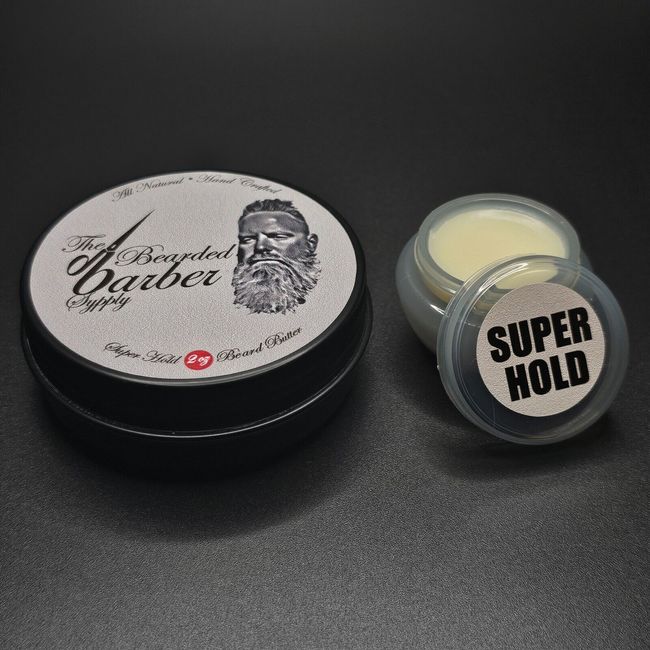 The Bearded Barber Supply Super Hold Beard Balm (SAMPLE) Condition/Nourish/Hold