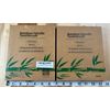 2 Pkgs Biodegradable Bamboo Handle Toothbrush 8pc Box Cotisen Black & White New