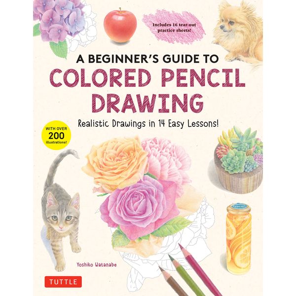 A Beginner's Guide to Colored Pencil Drawing: Realistic Drawings in 14 Easy Lessons!