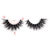 8Pair False eyelash book with tweezer Soft Reusable Handmade Volume Fluffy eyelashes