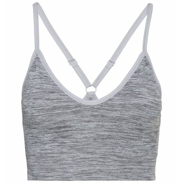 Odlo Damen Padded Seamless Soft 2.0 Sports Bra, Light Grey Melange, M EU