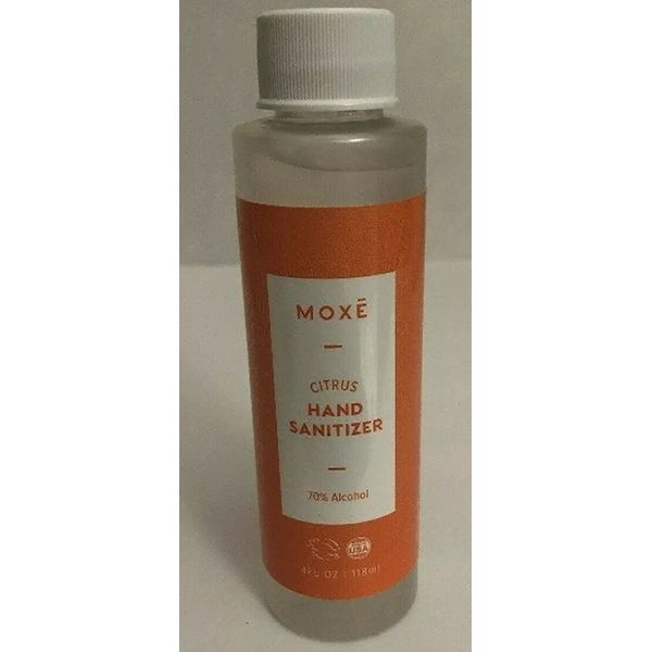 Moxe Citrus Hand Sanitizer 1Ea 4 Oz Blt