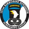 101st Airborne Division with Jump Wings 5.5 Inch Decal