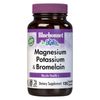 Bluebonnet Magnesium Potassium & Bromelain 120 Veg Capsules