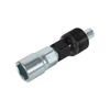 Metal Crank Puller, Silver Black Crank Arm Removal Tool for 14, 15mm Spanner or Adjustable Spanner