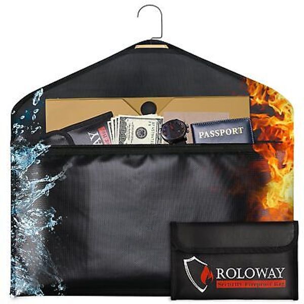 Hanger Diversion Fireproof Safe With Small Fireproof Bag Hidden Safe Compartment