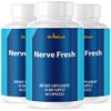 Nerve Fresh- Nerve & Brain Support- 3 Bottles- 180 Capsules