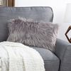 Lavish Home 80-PFS-4 Pillow, 12"x20", Gray