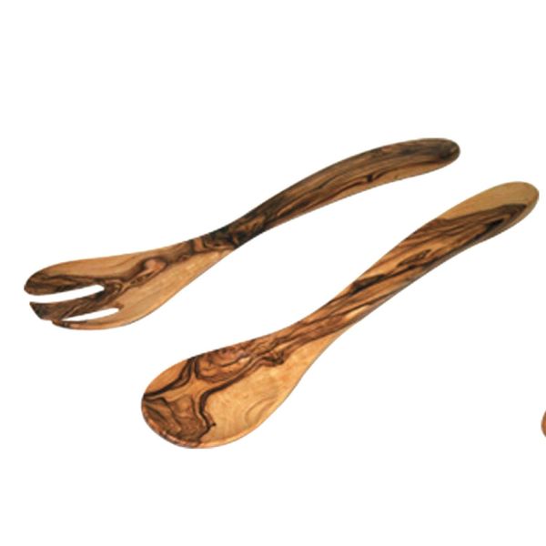 Olive Wood Salad Serves 30cm Provencal