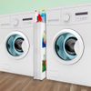 3-Tier White Slim Slide Out Pantry Storage Tower with Wheels
