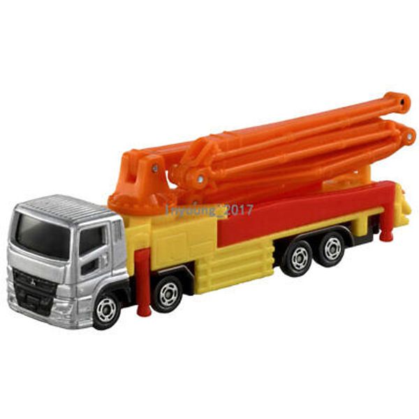 Concrete Pump Truck Toys for Kids Diecast Metal Construction Vehicle Toy Car