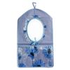 [Flowers Mirror] Blue/Wall Hanging/Wall Organizers/Wall Baskets/Baskets (11 * 18)