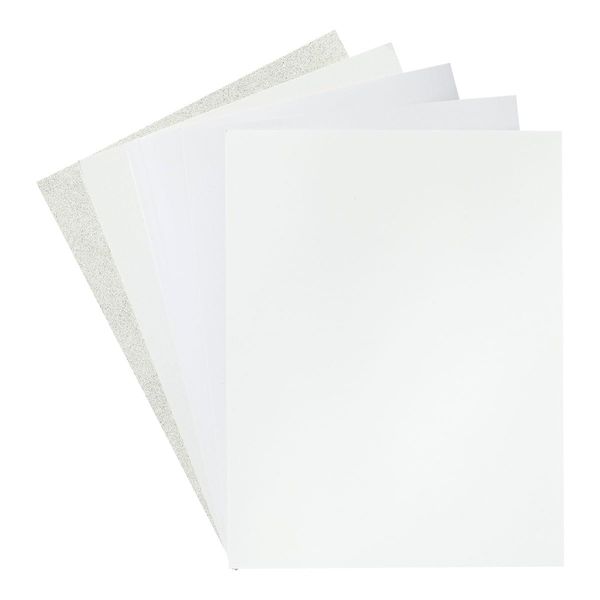 Spellbinders Antique White Assorted Treasured Cardstock 8 1/2" x 11" - 15 Sheets