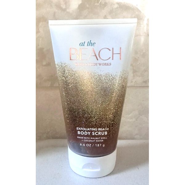 Bath & Body Works At The Beach Sand Sea Salt Body Scrub 6.6 oz NEW JULY