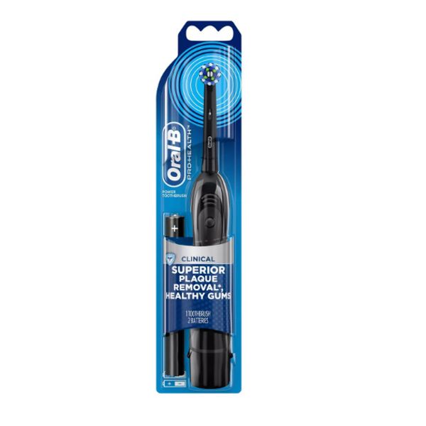 *Oral-B Pro 100 Cross Action Electric Toothbrush Black