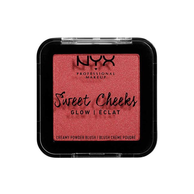 NYX PROFESSIONAL MAKEUP Sweet Cheeks Shimmer Blush, Citrine Rose