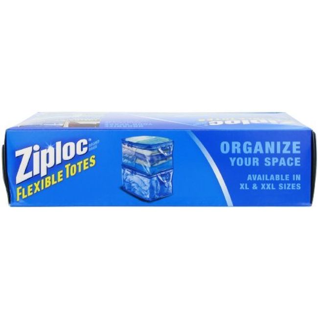 Ziploc Flexible Totes Jumbo Storage Bag,1 CT (Pack of 5)