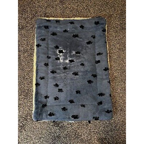 MidWest Quiet Time Fleece Reversible Dog Crate Mat 41 X 27