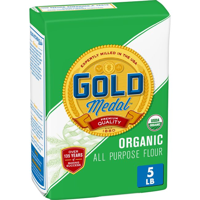 Gold Medal All Purpose Organic Flour, 80-Ounce Package
