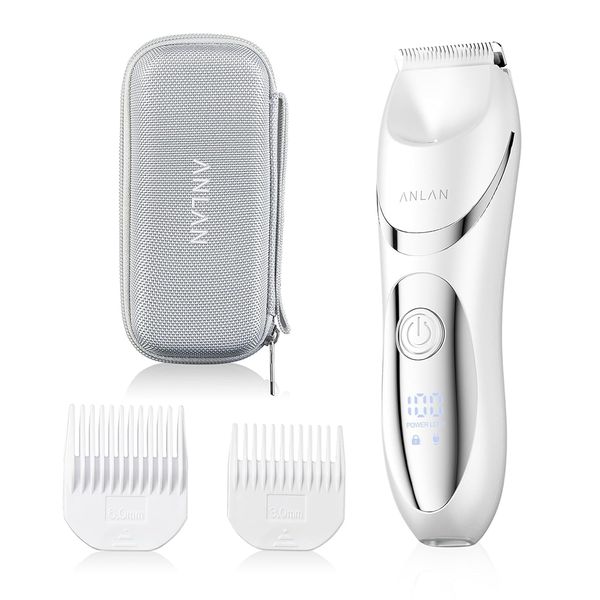 Rasierer Damen,Intimrasierer für Frauen mit LED Anzeige Lady Shaver Nass und Trocken Damenrasierer Elektrisch IPX7 Wasserdicht Trimmer Damen Rasierer USB-C für Intimbereich Bikinizone Achseln Beine