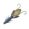 Daiwa Worm PU Paddle Hog, Watermelon Pro Blue, 4-Inch