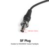 NOBUHIRO Remote Pressure Switch, Tactical Flashlight Switch Compatible with M300 M600 Light, Metal Switch Mounted for Mlok/Keymod Rail