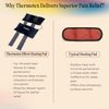 Thermotex Far Infrared Premium Heating Pad – Elbow – Pain Relief, Warming Aid, Tennis or Golfers Elbow