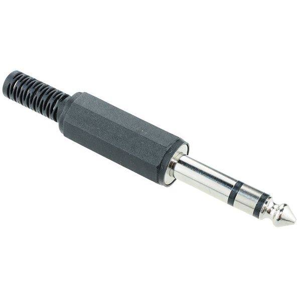 6.35mm Stereo Insulated Jack Plug Computer Electronics Replacement Repair