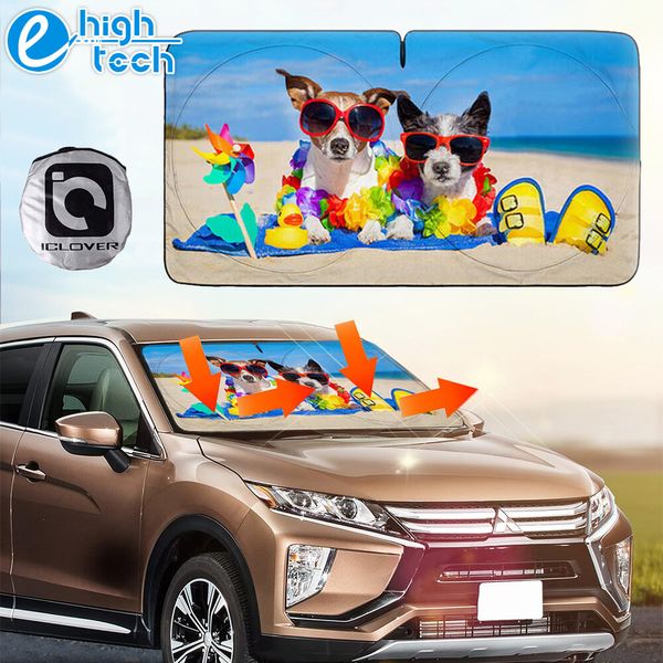 Foldable Car Windshield Sun Shade Large Front Window Visor UV Block Shield Cover