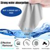 100PC Soft Microfiber Cleaner Cloth for Cleaning Camera Lens, Glasses + Phone  