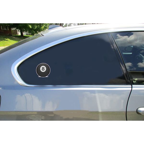 U.S. Custom Stickers Magic 8 Ball Sticker 4 Inch