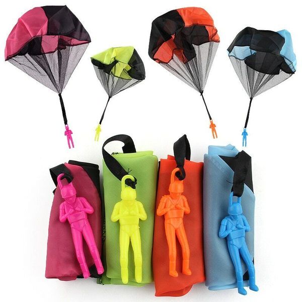 5PCS/Set Kids Hand Throwing Parachute Toy for Children's Educational Outdoor